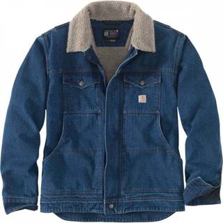 CARHARTT Relaxed Denim Sherpa Lined Jacket BEECH - M