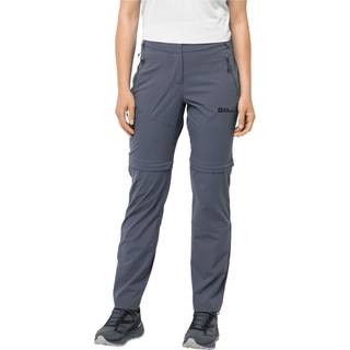 Jack Wolfskin Women's Glastal Zip Away Pants Dolphin, 40