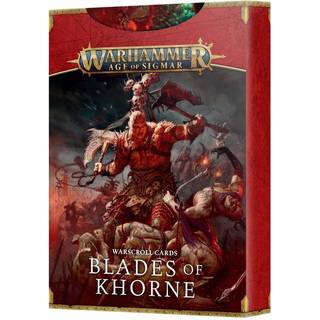 Warscroll Cards: Blades Of Khorne (3rd Edition Udgået)