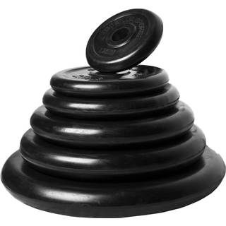 Vægtplader GUMMI Støbejern 1,25–25 kg