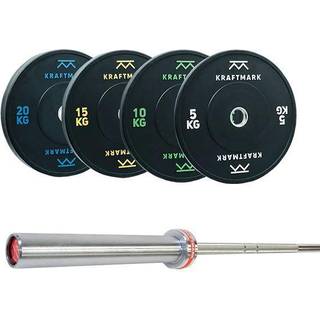 Kraftmark International vægt indstillet 100 kg + barbell CF 3.0