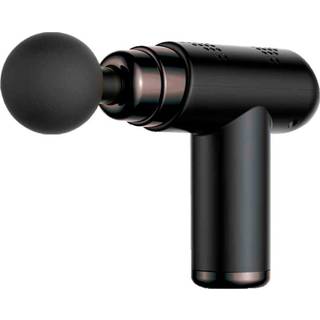Conzept massagepistol 20W 1200 med 4 massagehoveder sort