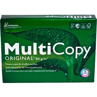 A4 MultiCopy 80 g/m² kopipapir - 500 ark pakke