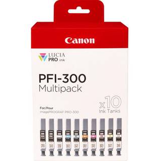 Canon PFI-300 / 4192C008 Multi Pack - Blækpatron Cyan