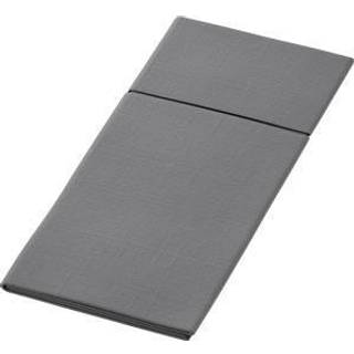 DUNI BIO DUNILETTO SLIM Servietlomme 40x33 cm Granitgrå 260 stk (201365)