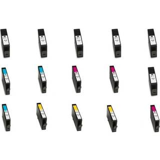 Kompatible blækpatroner HP 912 XL - 3YP34AE, 15 stk. rabatpakke 274,5 ml
