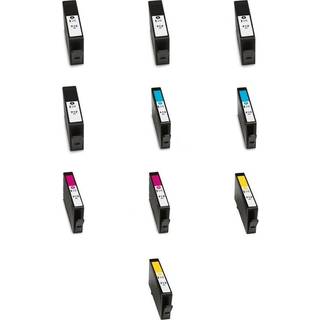 Kompatible blækpatroner HP 912 XL - 3YP34AE, 10 stk. rabatpakke 183 ml