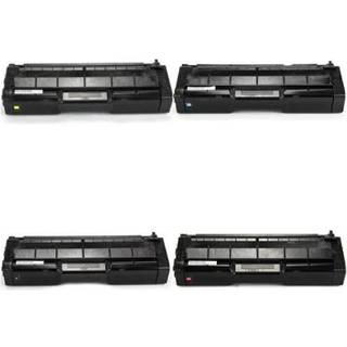 Ricoh SP C220E combo pack 4 stk - BK/C/M/Y 8000 sider - Kompatibel lasertoner