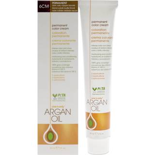 Argan Oil Permanent Color Cream - 6 cm m?rk rusten kobberblond af One n Kun til unisex - 3 oz h?rfarve