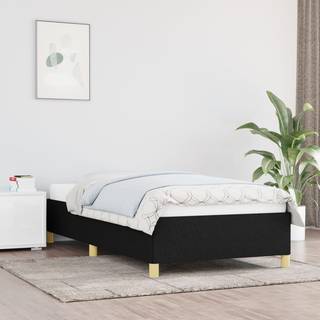 sengeramme uden madras 80x200 cm stof sort