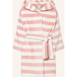 Sanetta Kid's Bathrobe Stripe 233054 Badekåbe Børn størrelse 116 farve pink