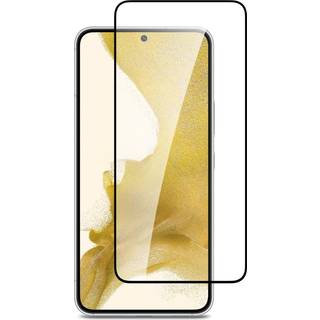Samsung Galaxy S23+ (Plus) 4smarts Second Glass X-Pro Clear Hærdet Glas m. Monteringsramme - Case Friendly - Sort Kant