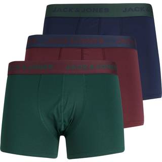 Jack & Jones 3-pak underbukser med microfiber i blandingsfarvet til herre.