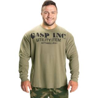Thermal Gym Sweater, Washed Green