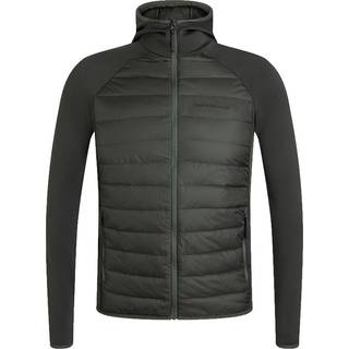 Down Hybrid Hood Jacket M Olive Extreme (S)