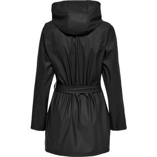 Shelby Belt Regnjakke, Black, XS