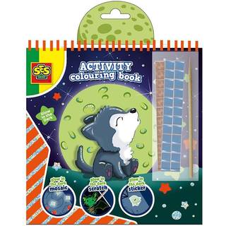 3-i-1 aktivitetsbog - Glow in the dark