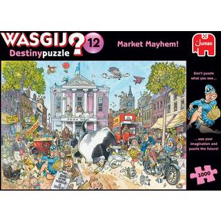 Wasgij? Destiny #12 Market Mayhem - 1000 brikker