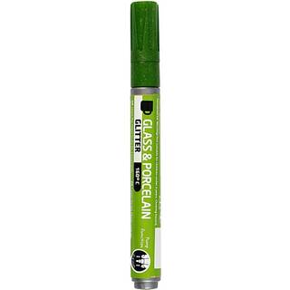 Creativ Company Glass and Porcelain Pen Glitter Semi-Opaque - Brown
