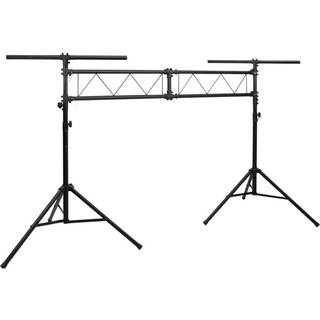 lampestativ 338x115x(180-300) cm stål sort