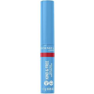 Rimmel Kind & Free Farvet læbepomade Skygge 005 Turbo Red 1,7 g - 1,7 g