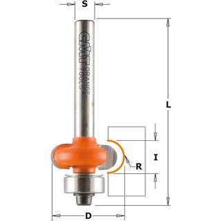 CMT Hulkehlprofilfræser HM R3,2 K6 - 762.032.11