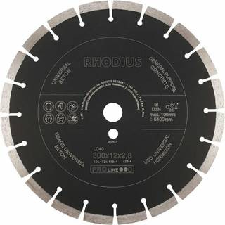 RHODIUS Diamantklinge 300X12X 2,5X22,2 LD40 (303437)