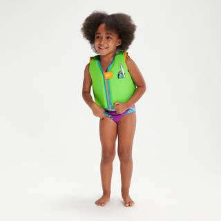 Speedo svømmevest til børn - Character Printed - Grøn/blå