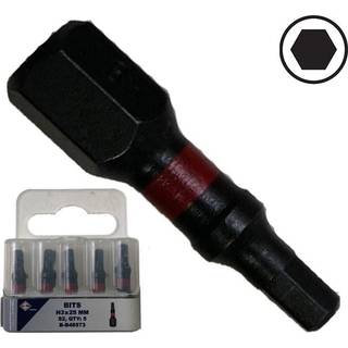 BATO 1/4" Bits Torsion S4 slag 6kt. 4mm x 25mm (48574)