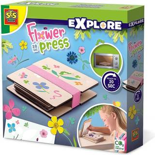 SES Creative Blomsterpresse m brug af mikrobølgeovn