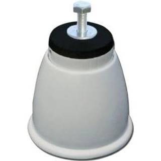 1000R justerbare fødder 1 sæt, 4 stk Justerbar plastfødder 100 - 140 mm, hvid