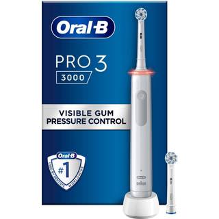 Oral-B Pro 3 3000 Elektrisk tandbørste (hvid)