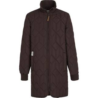 WEATHER REPORT Nokka Jr. Long Quilted Jacket 12 SHALE MUD
