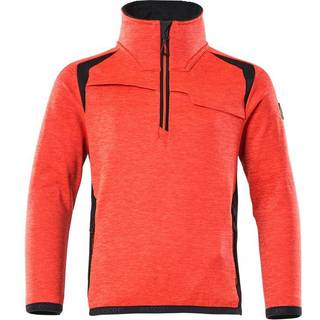 MASCOT ACCELERATE SAFE fleecetrøje til børn, hi-vis rød/mørk marine - 104