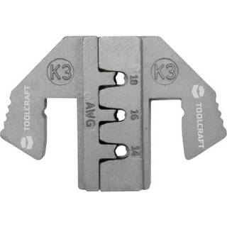 TOOLCRAFT PLE-0K3 Crimp - Indsats Crimpfatning Deutsch