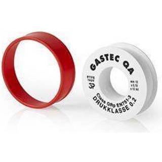 Nedis Slidbane Seal PTFE Tape | 12.00 m | Indretning: Forbindelse | Hvid / Rød