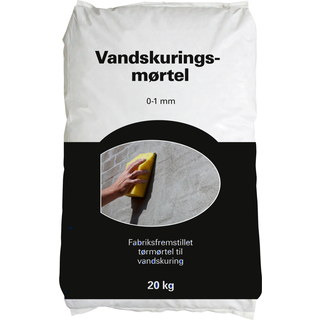 Homeshop Mørtel    20kg Vandskuringsmørtel 0-1 Mm