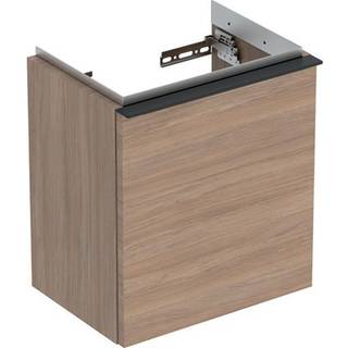 Geberit Icon vaskeskab 370x279x415mm 1låge eg natur melamin træstruktur