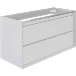Allibert DELTA underskab, 2 skuffer, 100 cm, mat hvid
