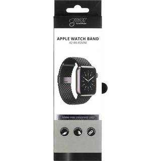GEAR Watch Band Braided BLACK Apple Watch 42/44/45mm