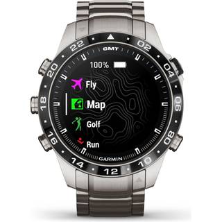Garmin MARQ Aviator Gen 2 010-02648-01 - Herre - 46 mm - Smartwatch - Quartz m. Oplader - Safirglas