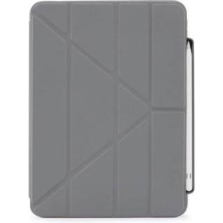 Pipetto iPad 10.9" (10:th gen) Origami No3 Pencil Case - Dark Grey