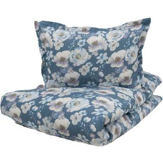 Borås Cotton Adria sengetøj 140x200/60x63 cm blå