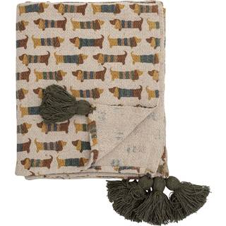 Bloomingville Charlie plaid 130x160 cm Brun