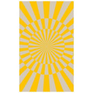 Cirkus dug gul 140x340cm