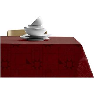 Star Damask Juledug fra Södahl - Red farve - 100% Bomuld