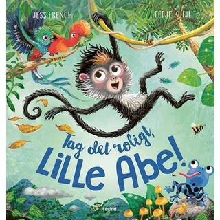 Legind tag det roligt, lille abe!