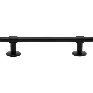 Beslag Design Uniform Håndtag C/c 128 Matsort - Knopper og dørhåndtag Stål Mat Sort - 343303-11