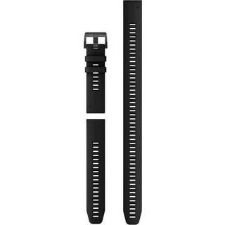 Garmin Quickfit 22 Silikone Rem Large - Hurtig Udskiftning, 22 mm, Sort til Herre/Dame - Nedsat Pris. Vejl. Pris: 429DKK