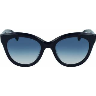 Longchamp LO698S 400 54 Solbriller Mænd Blue - Shiny Blue - 54mm